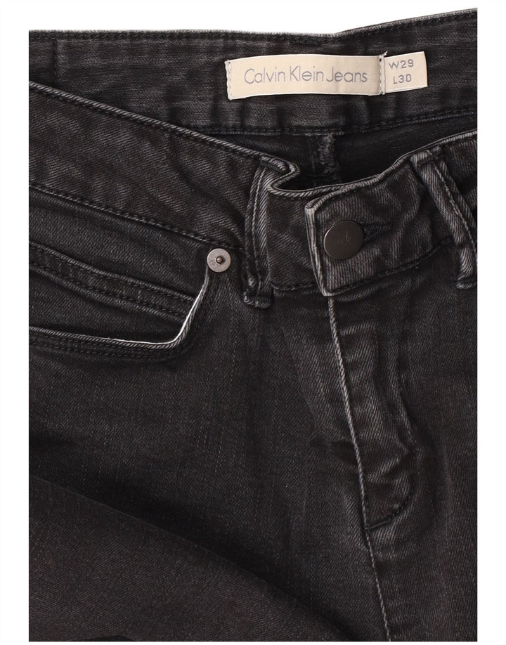 Jeans slim da donna Calvin Klein W29 L30 Grigi