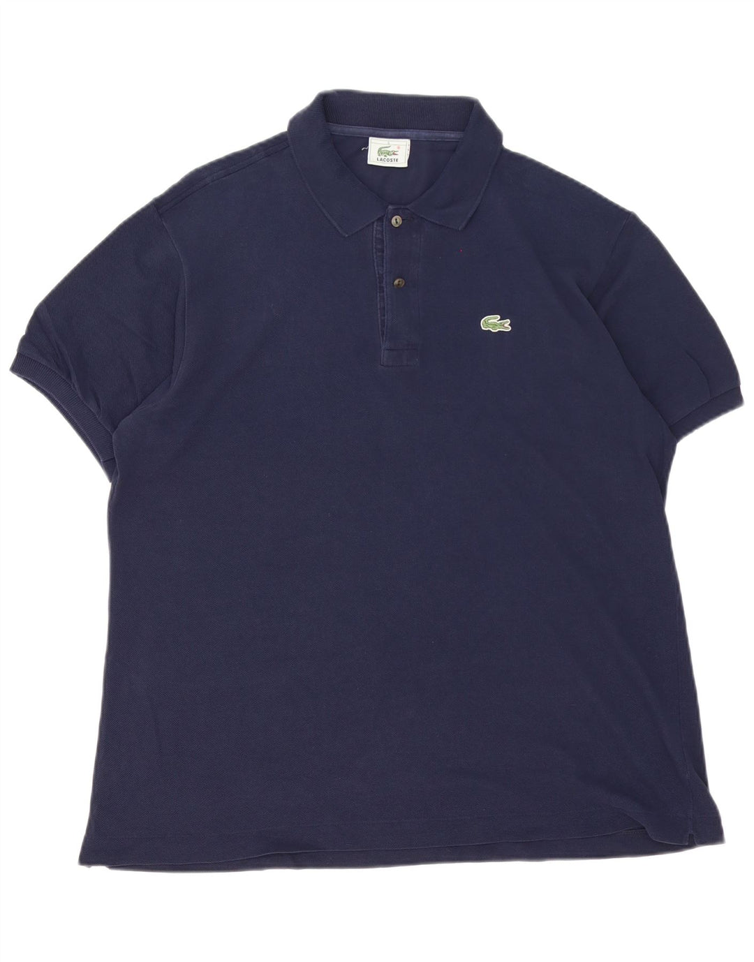 Polo da uomo Lacoste taglia 5 grande in cotone blu navy