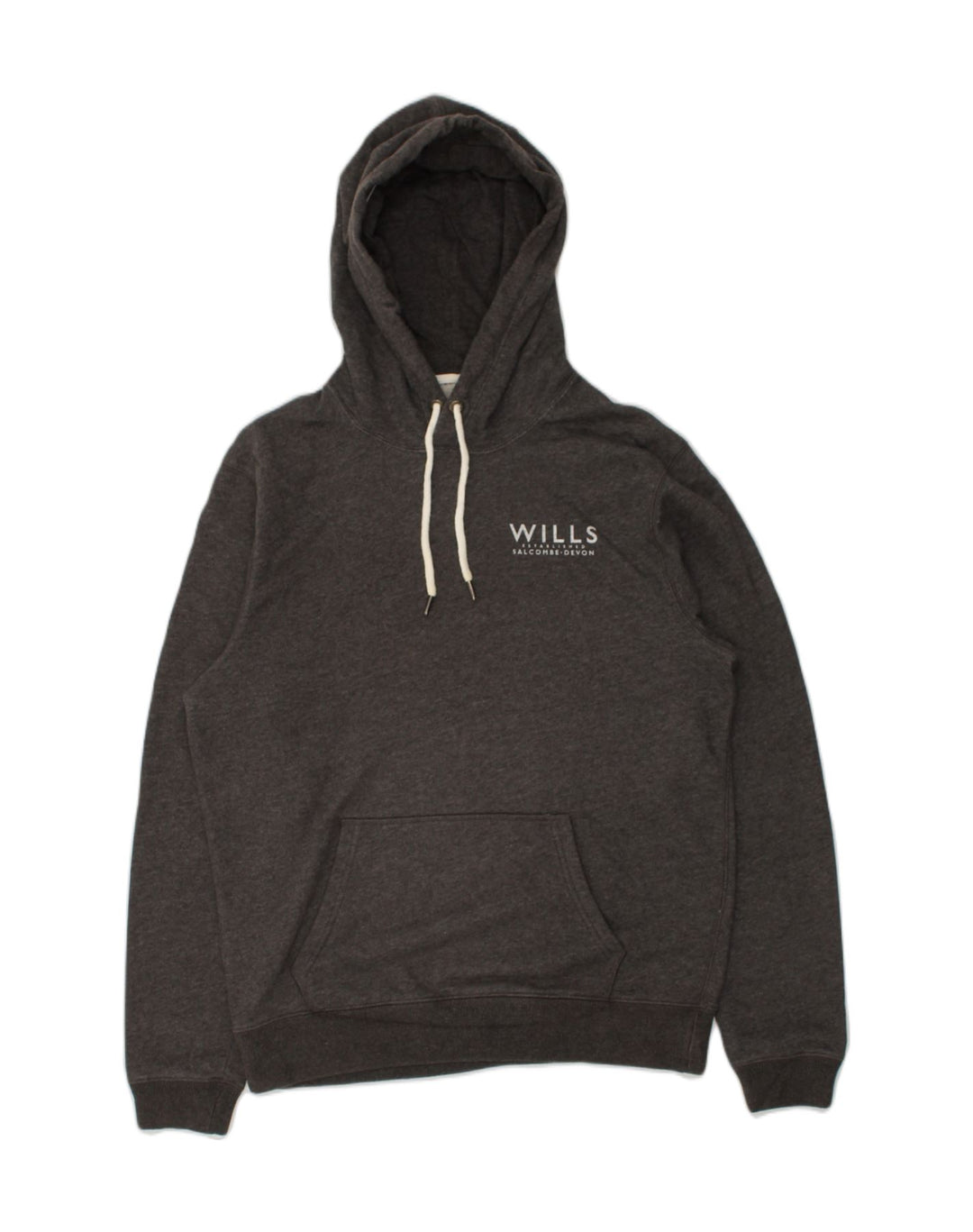 JACK WILLS Mens Hoodie Jumper Small Grey Cotton | Vintage Jack Wills | Thrift | Second-Hand Jack Wills | Used Clothing | Messina Hembry 