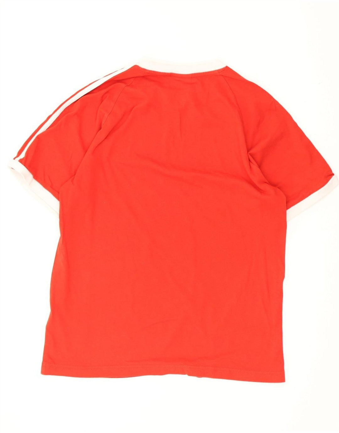 T-shirt Adidas da uomo Top Small rossa in cotone