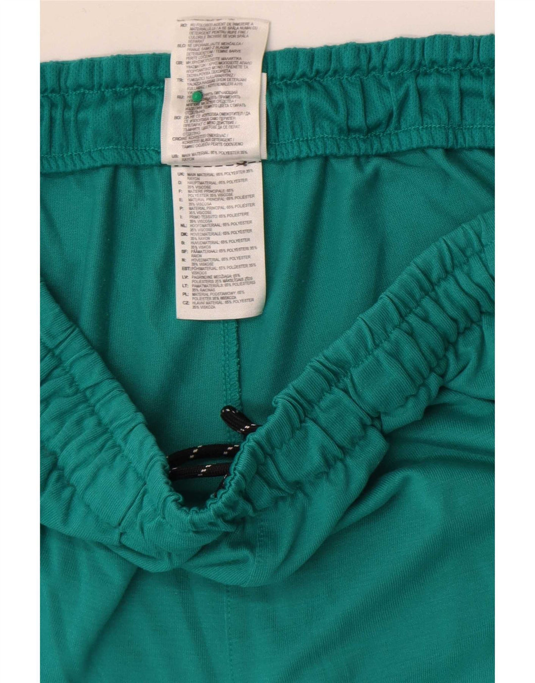 Pantaloncini sportivi Adidas Climalite da uomo XL verde poliestere