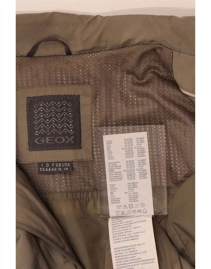 Giacca utility da donna Geox UK 16 Large Poliestere kaki