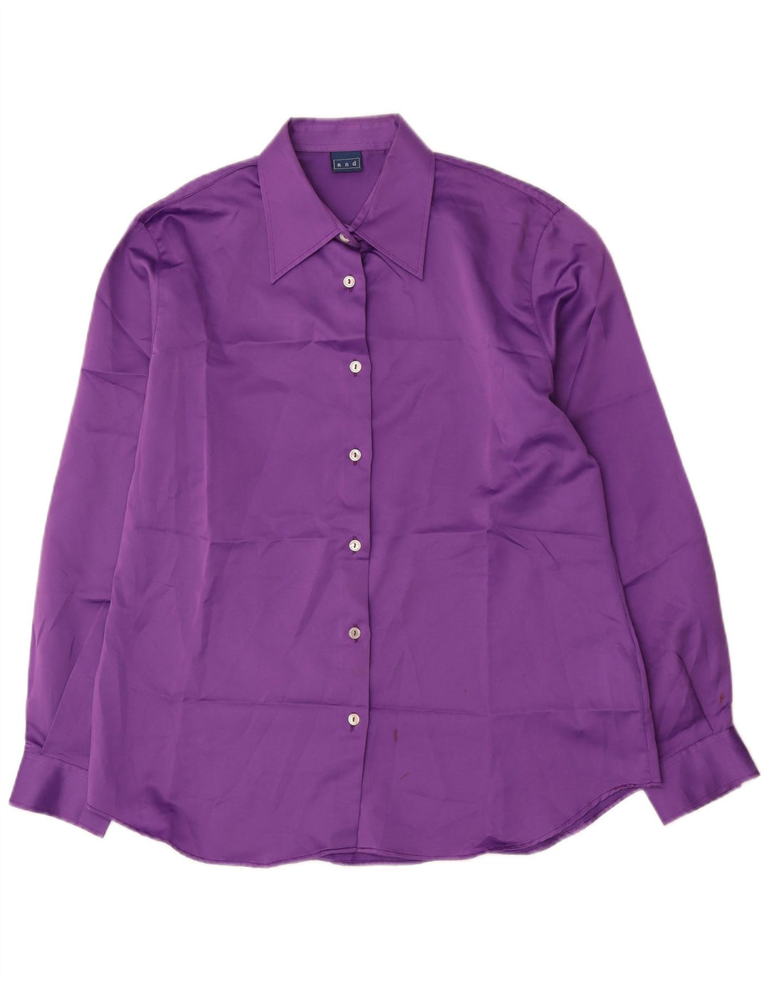 E Camicetta Camicia Da Donna IT 48 XL Viola Poliestere