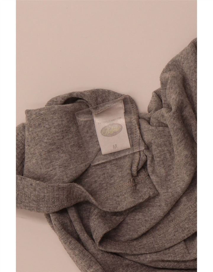 T-shirt da uomo BUFFALO Top in cotone grigio medio