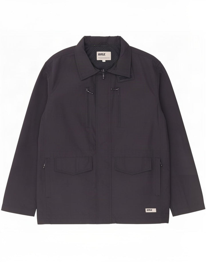 Giacca utility da uomo Rifle UK 38 Medium Blu Navy Poliammide