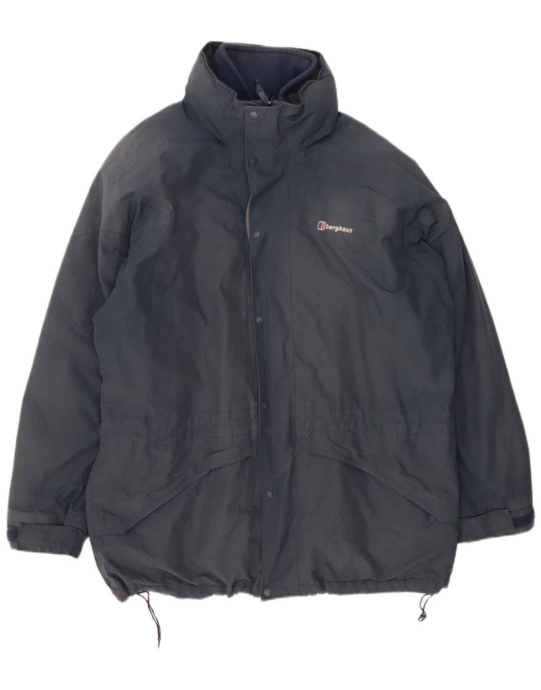 Giacca a vento da uomo Berghaus UK 42 XL poliestere blu navy