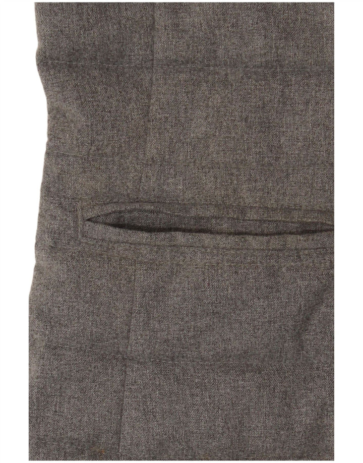 Giacca imbottita blazer con cappuccio da donna Conte of Florence IT 42 Grigio medio