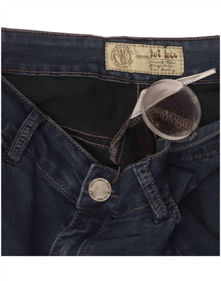 FAT FACE Womens Skinny Jeans W32 L30 Blue Cotton