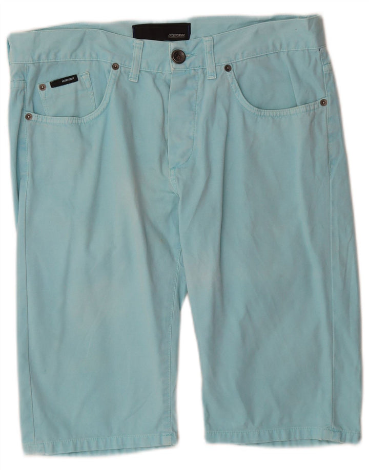Pantaloncini casual da uomo RRD W32 cotone blu medio