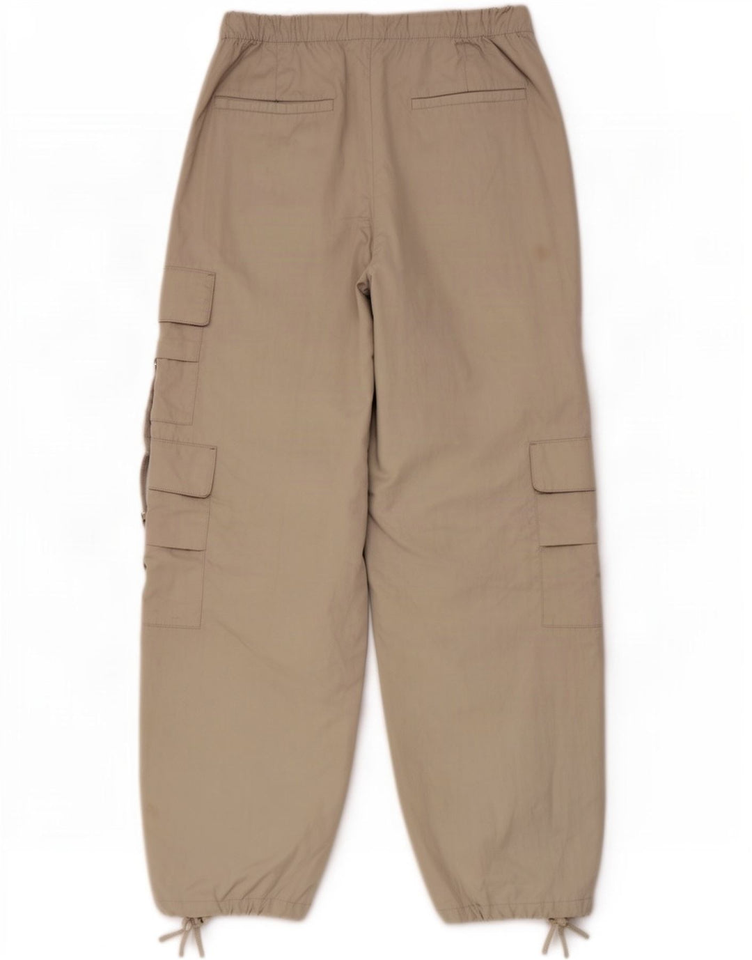 Pantaloni cargo da jogging da donna Zara XS W24 L29 poliestere grigio