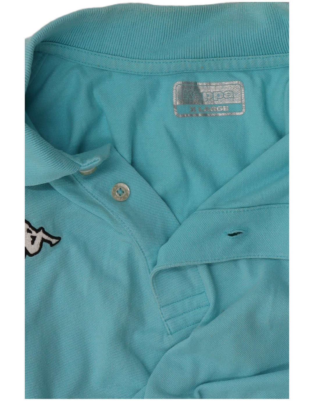 Polo Kappa Uomo XL Turchese