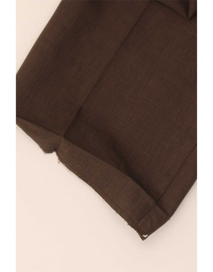 Pantaloni chino dritti da uomo Farah W40 L31 poliestere marrone