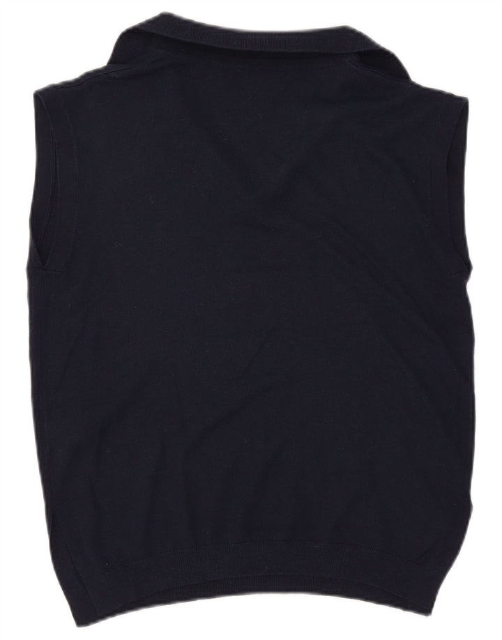 Canotta da donna Marks & Spencer UK 10 piccola in poliestere blu navy