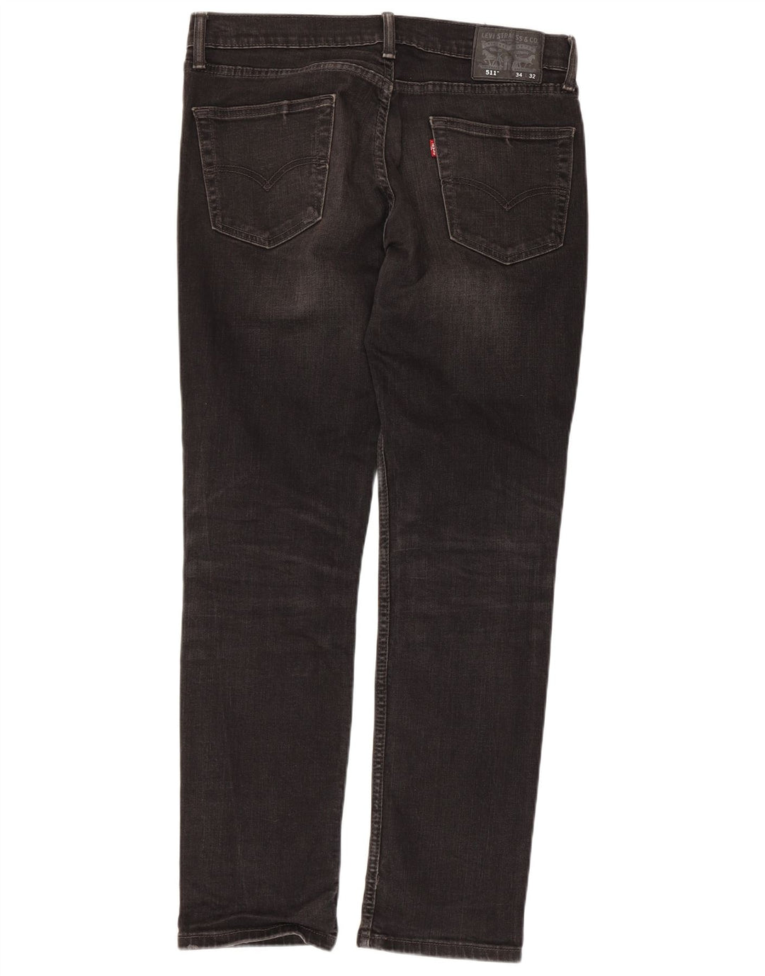 Jeans Levi's Uomo 511 Slim W34 L32 Cotone Nero