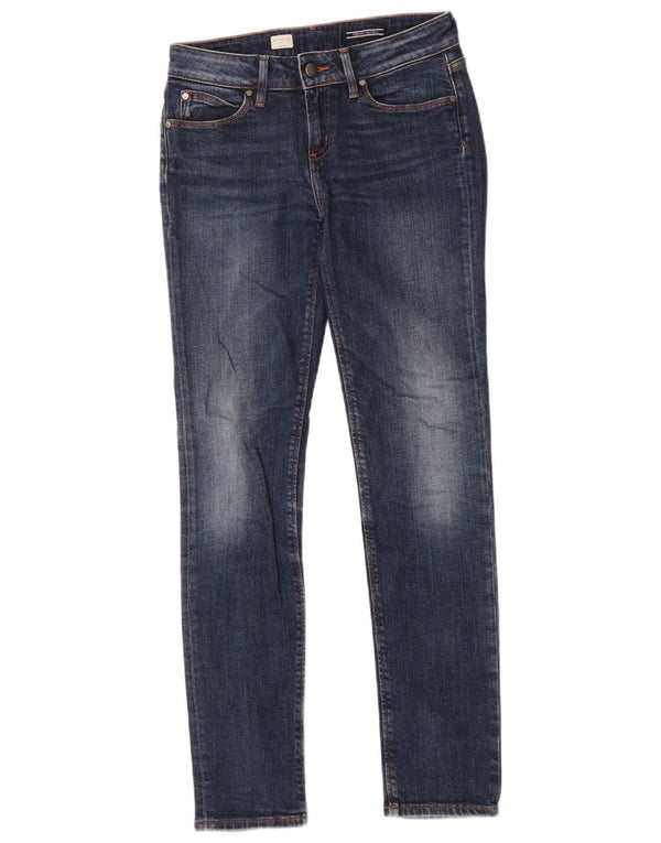 Tommy Hilfiger Donna Milano LW Slim Jeans W26 L29 Cotone Blu
