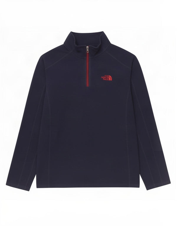 Maglione in pile The North Face da ragazzo con zip e collo 14-15 anni XL Blu navy