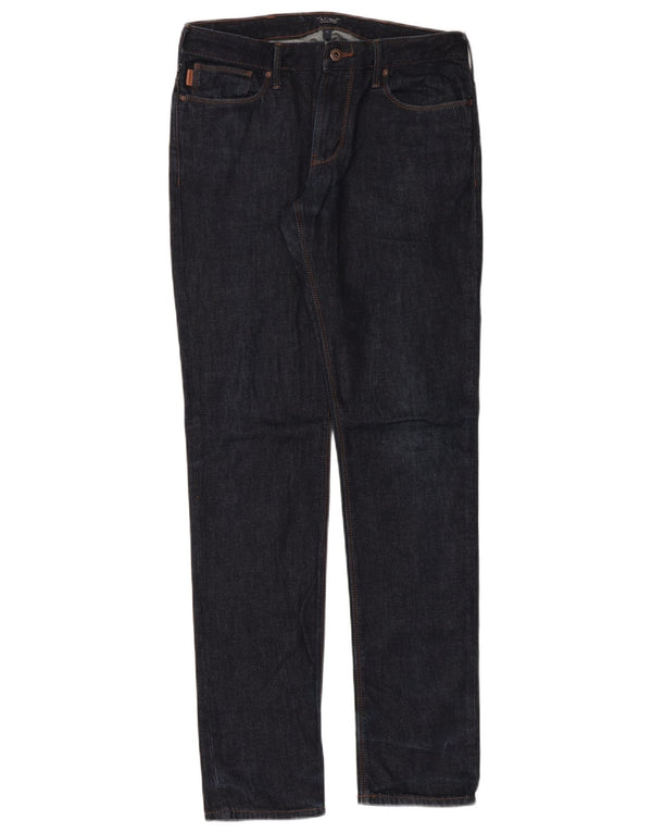 Jeans slim da donna Armani W31 L34 cotone blu navy