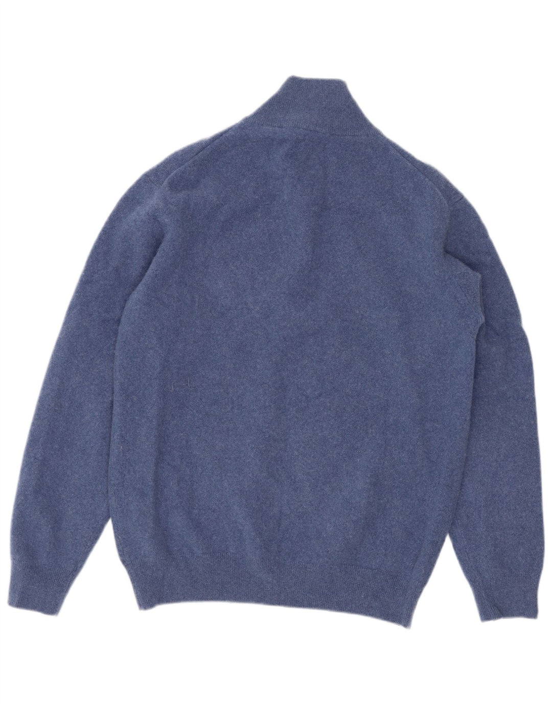 Maglione Gant da ragazzo con zip e collo, 15-16 anni, grande, in lana blu navy