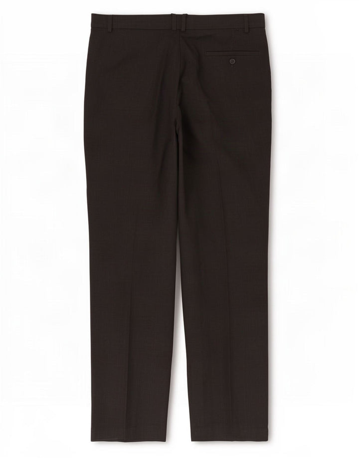 Pantaloni da abito dritti da uomo Marks & Spencer W40 L33 poliestere nero