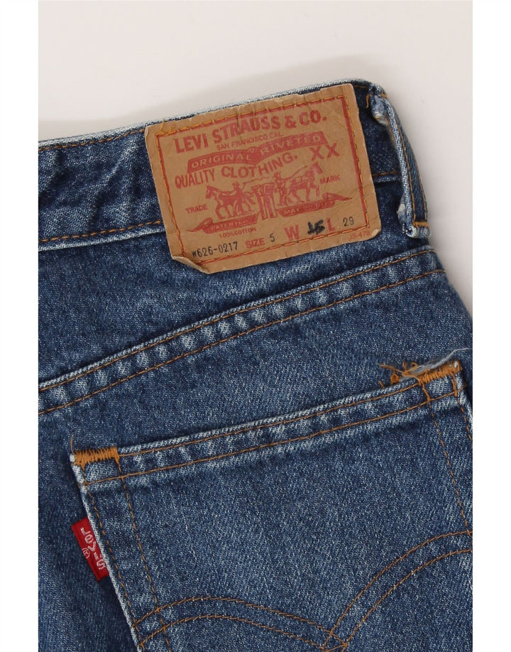 Jeans da donna Levi's a vita alta W25 L29 Blu