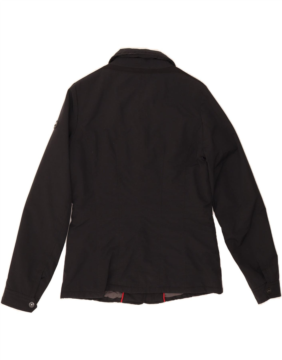 GEOX Womens Utility Jacket UK 10 Small Black Nylon Vintage Geox and Second-Hand Geox from Messina Hembry 