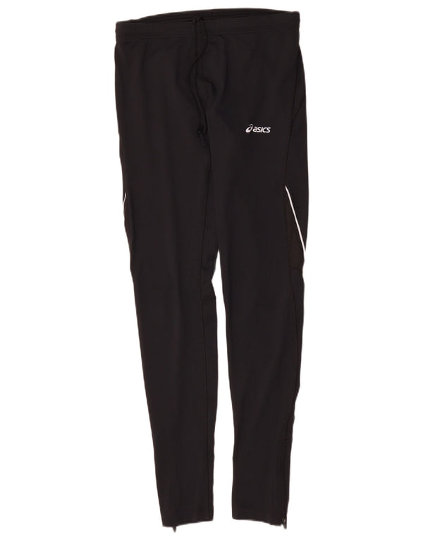Pantaloni da tuta da donna Asics UK 14 Large Nero Poliestere