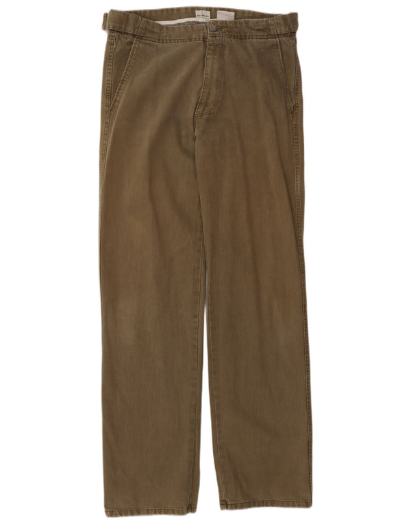 Jeans dritti da uomo Calvin Klein W34 L34 Marrone