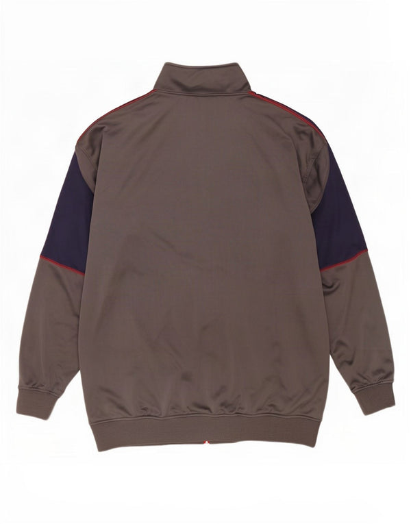 Giacca da tuta da uomo NFL New England Patriots 2XL color block grigio
