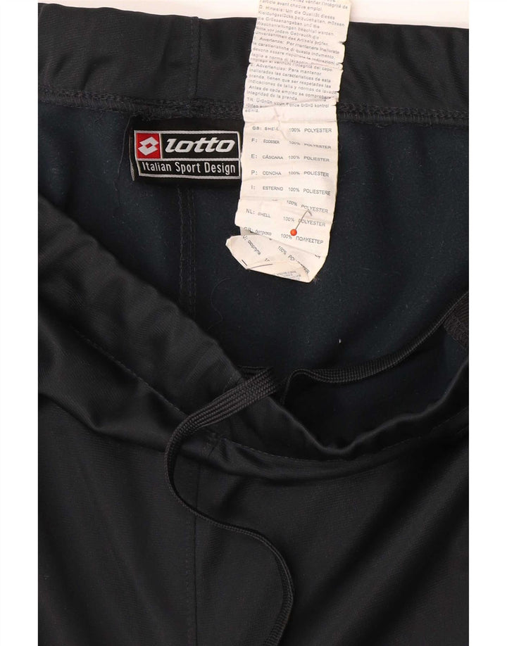 Pantaloni da tuta corti da uomo Lotto Poliestere medio blu navy
