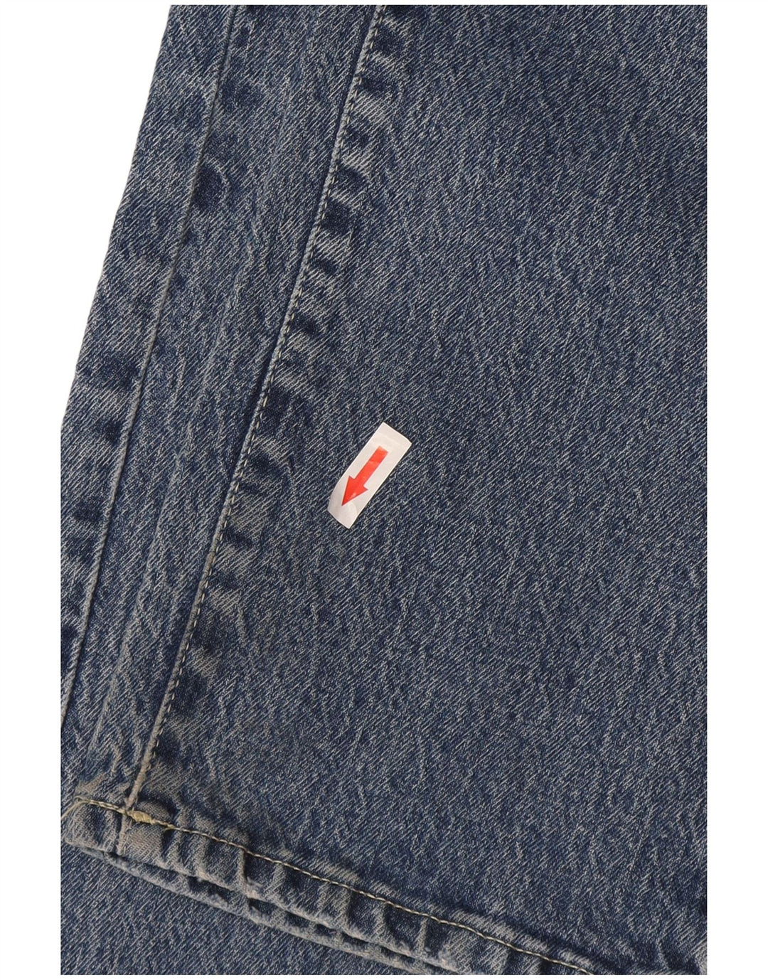 Jeans dritti da donna Guess W24 L29 cotone blu