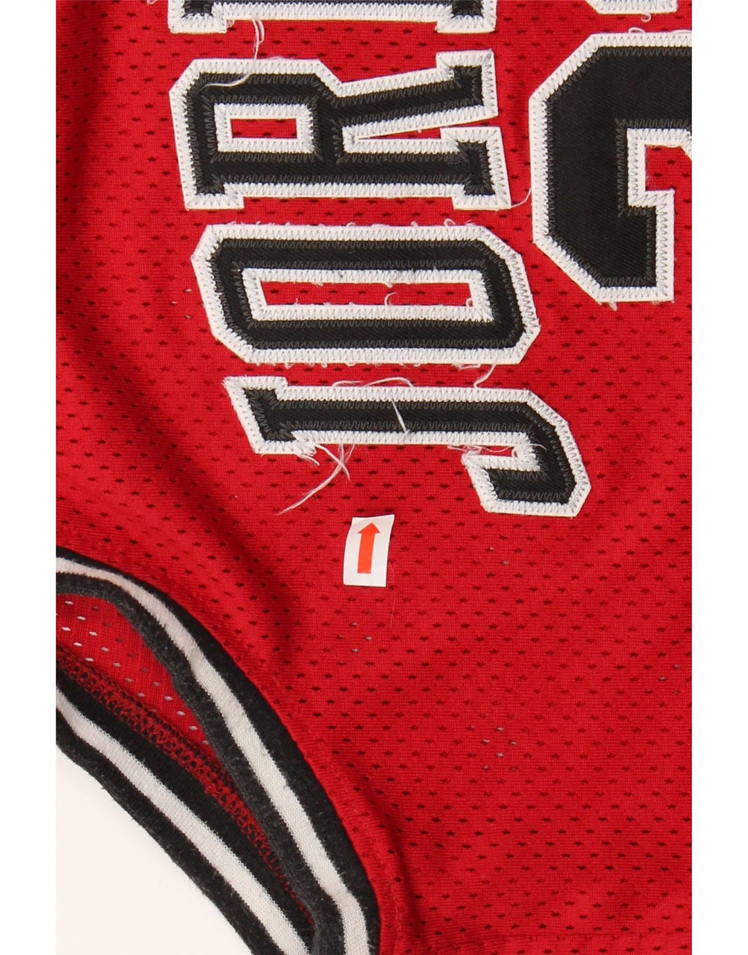 Gilet con grafica JORDAN per ragazzi 10-11 anni, poliestere rosso medio