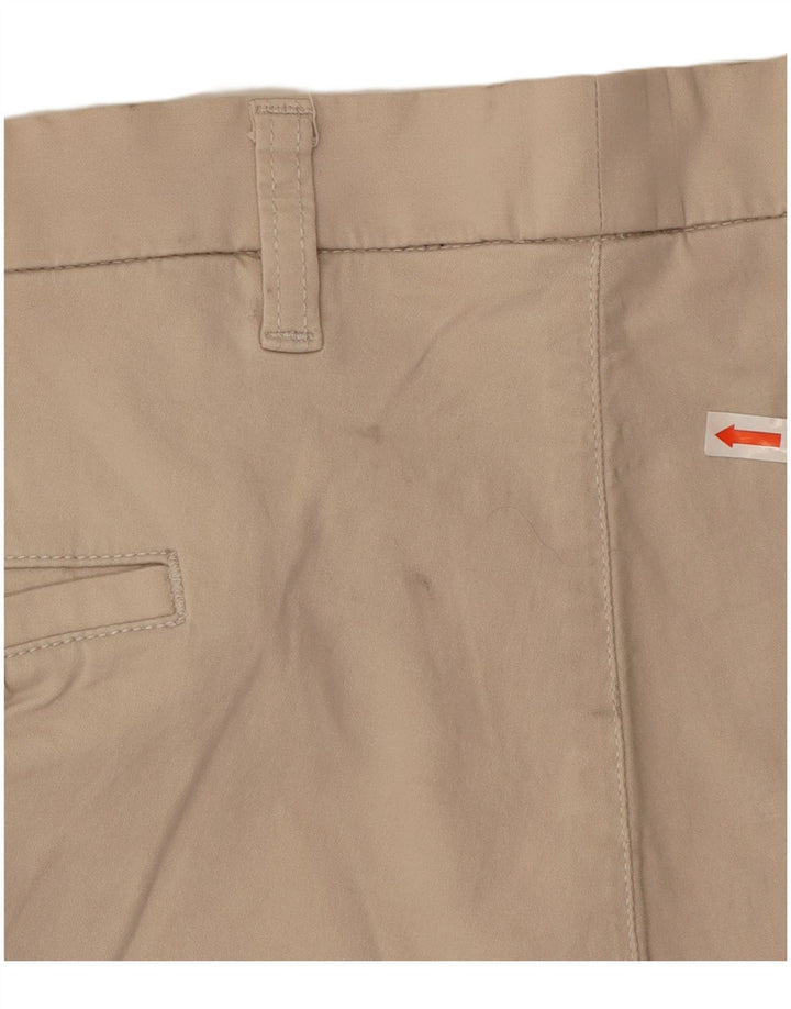 DOCKERS Pantaloncini chino da uomo W44 2XL Cotone beige