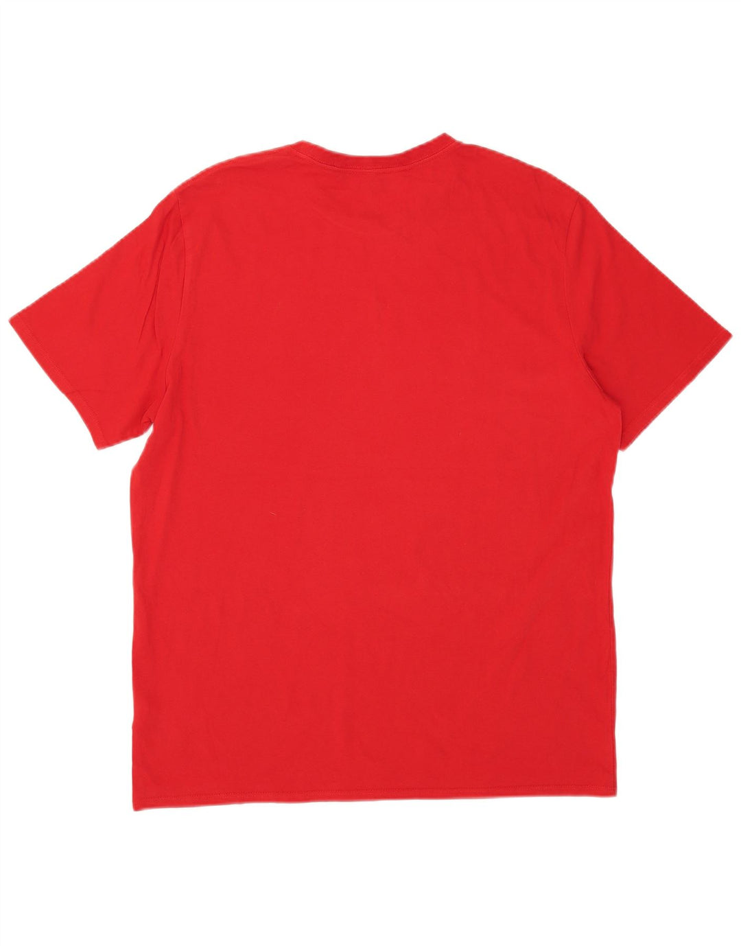 CALVIN KLEIN T-shirt grafica da uomo Top grande in cotone rosso