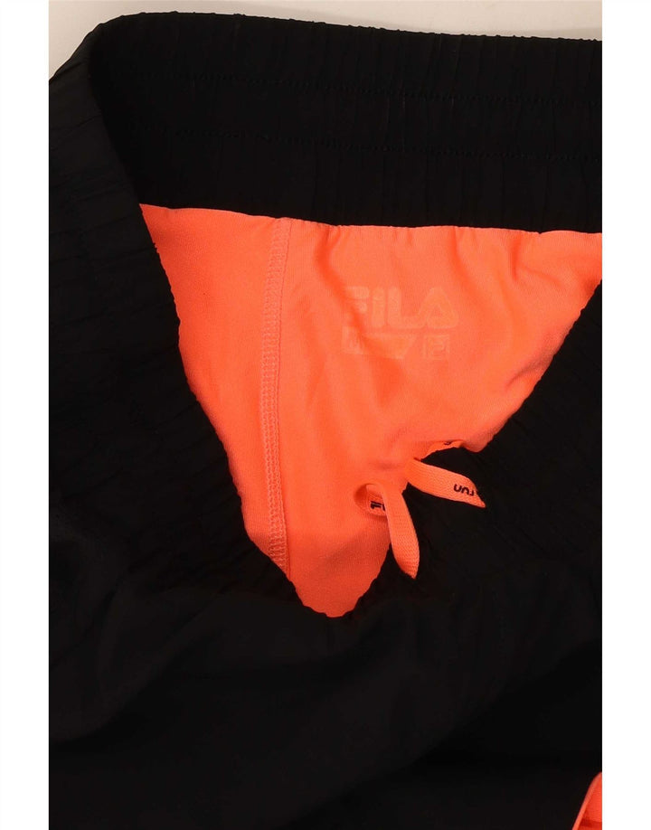 Pantaloncini sportivi grafici da donna Fila UK 12 medi neri