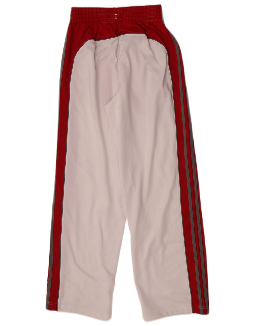 Pantaloni da tuta da donna Adidas UK 8 Small Poliestere color block bianco