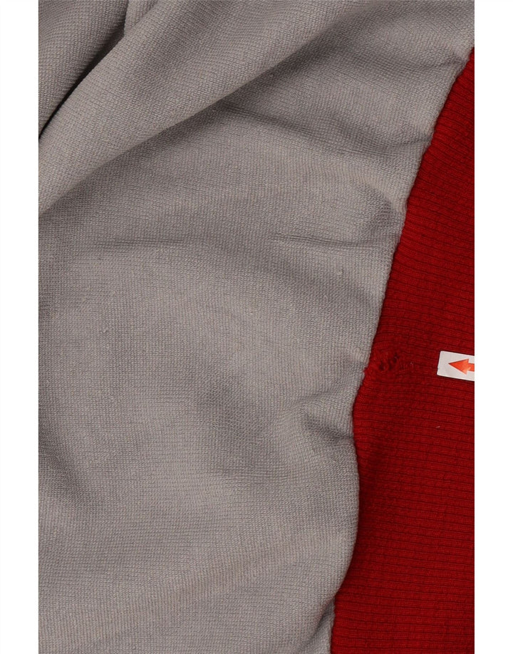 Felpa da uomo vintage maglione IT 54 XL grigio color block