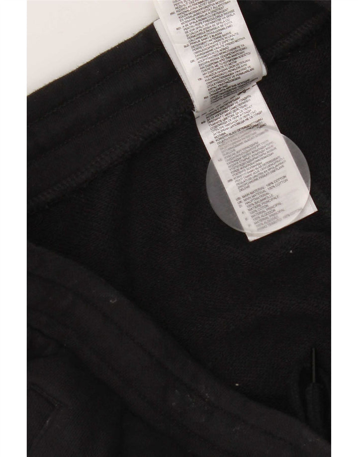 Pantaloncini sportivi Adidas da uomo medio cotone nero