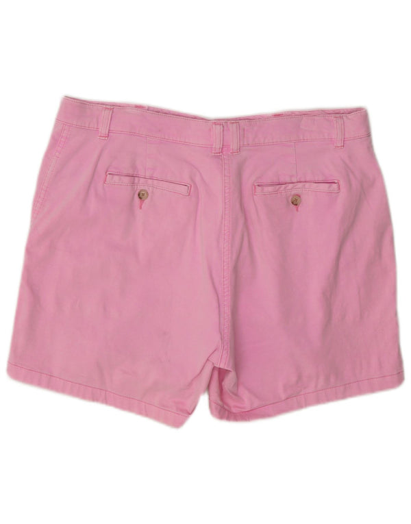Pantaloncini chino da donna Joules UK 16 grandi W34 cotone rosa