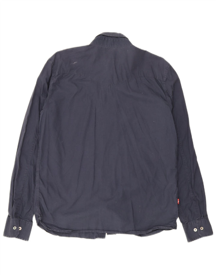 Camicia Levi's da uomo dalla vestibilità classica in cotone blu navy medio