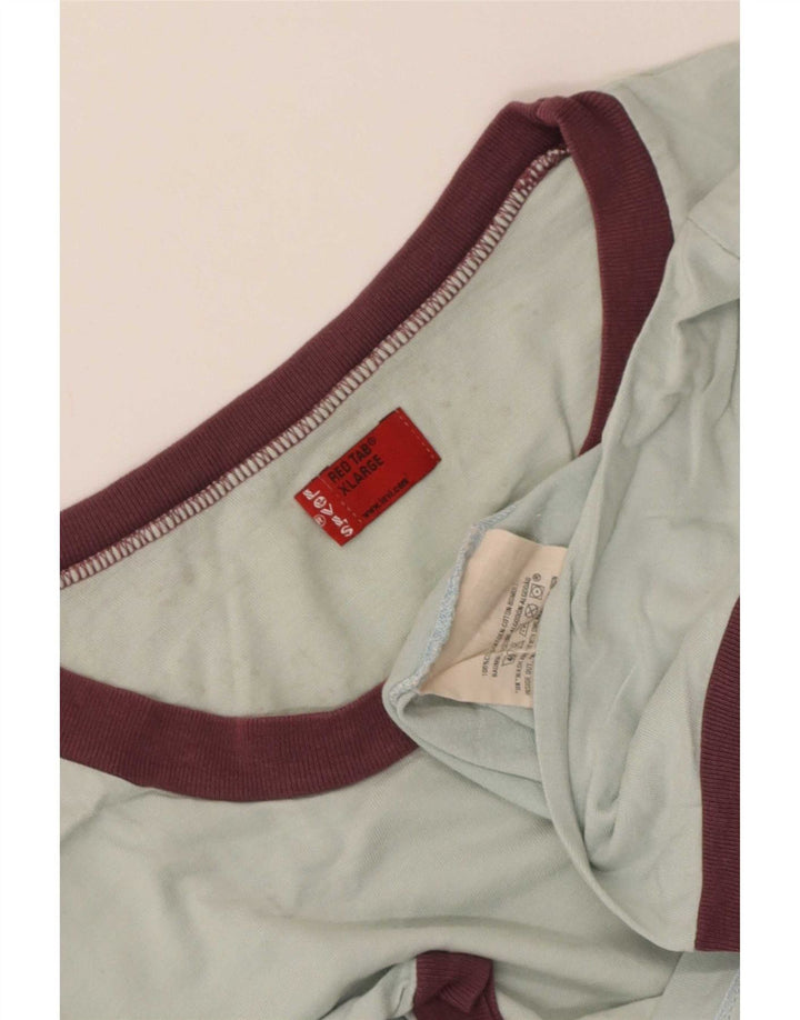 T-shirt grafica da uomo Levi's Top XL in cotone blu