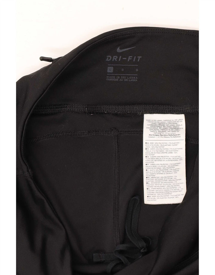 Leggings Nike da donna UK 16 grande poliestere nero