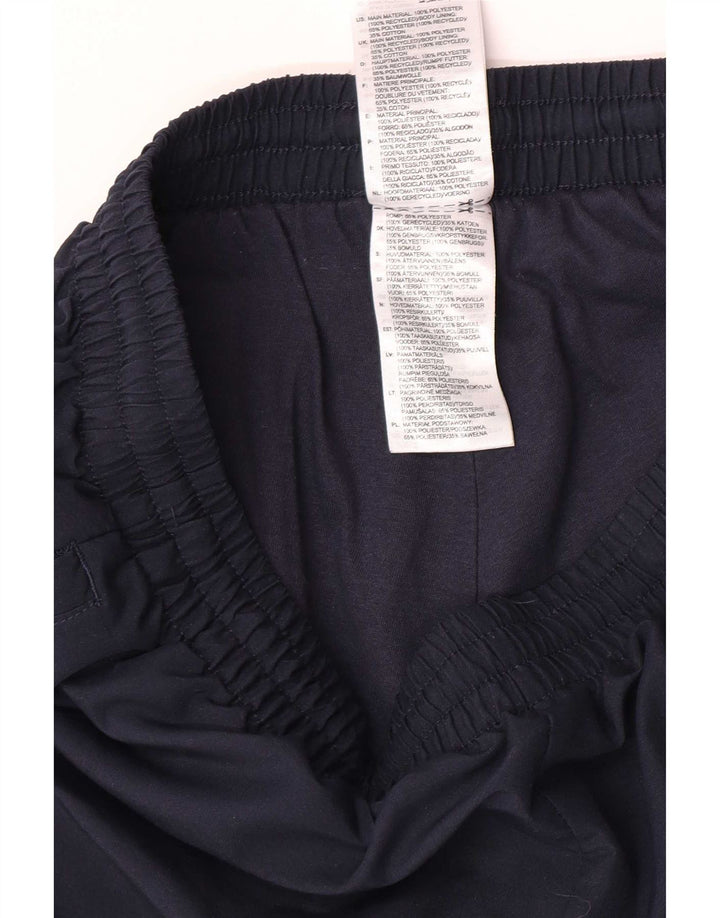 Pantaloni da tuta da uomo Adidas Joggers medi in poliestere blu navy
