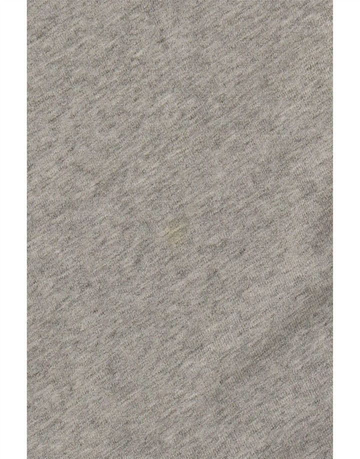 Felpa grafica da donna Levi's UK 14 Cotone screziato grigio medio