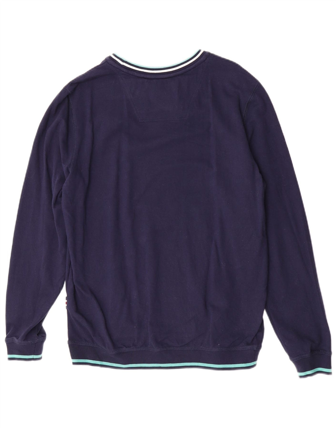 Joules Felpa da uomo Maglione medio in cotone a righe blu navy