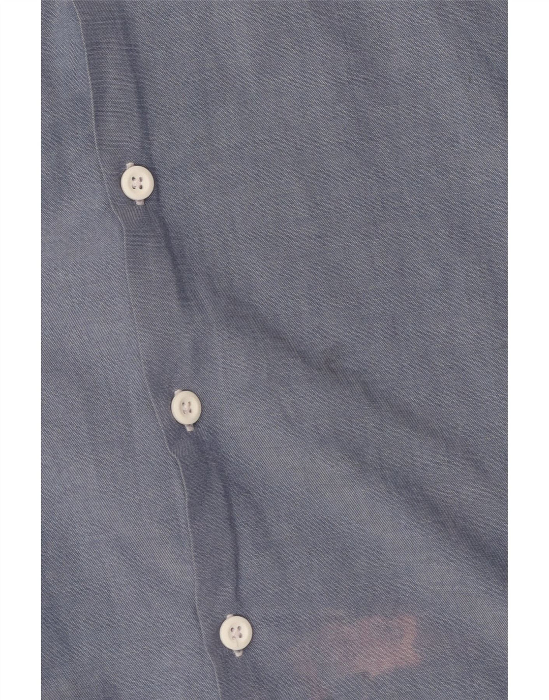 DICKIES Camicia da uomo in cotone blu medio