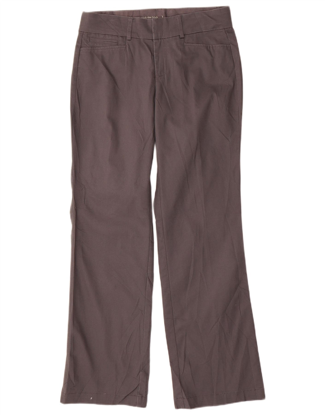 DOCKERS Pantaloni casual dritti da donna US 4 Small W30 L30 Poliestere grigio