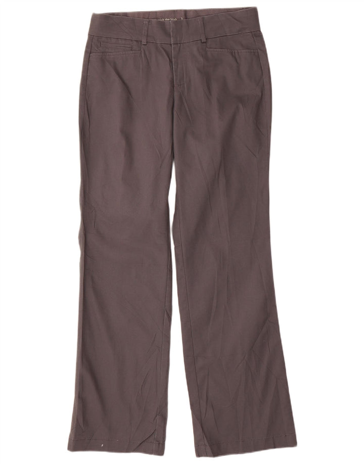 DOCKERS Pantaloni casual dritti da donna US 4 Small W30 L30 Poliestere grigio