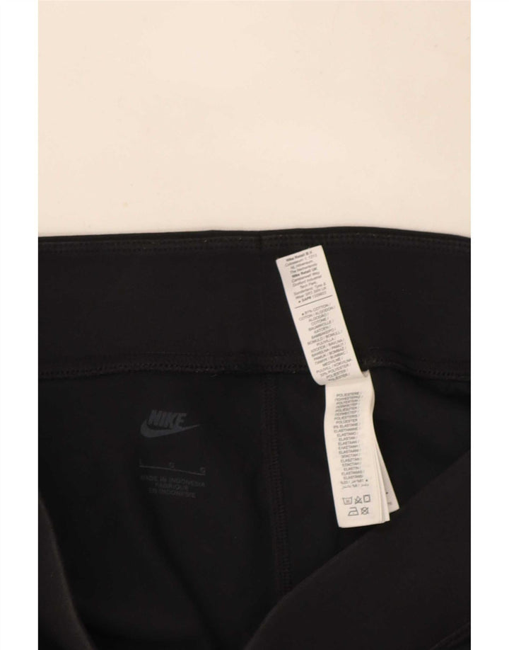 Leggings corti Nike da donna UK 14 grande cotone nero
