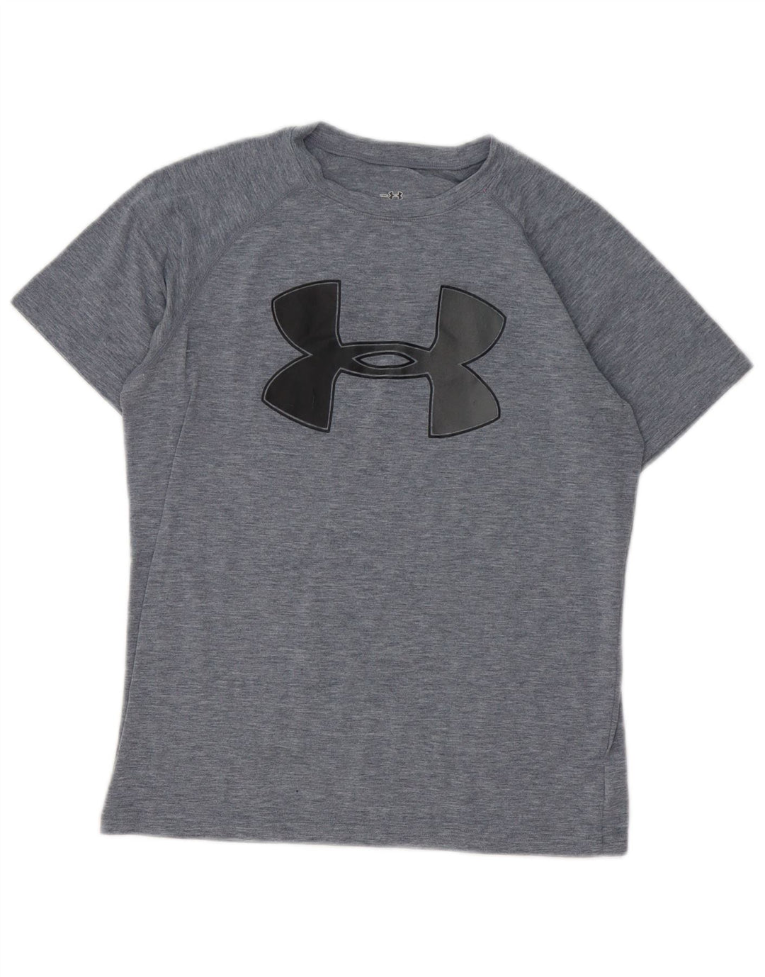 Maglietta grafica da ragazzo Under Armour Top 9-10 anni Grigio medio chiazzato