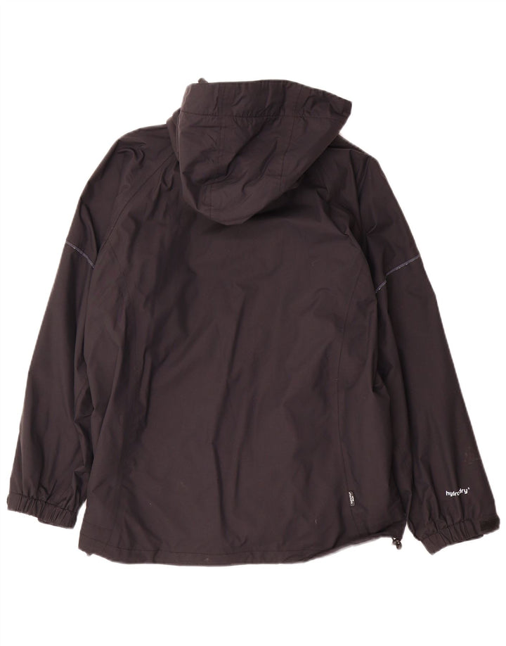 Giacca antipioggia con cappuccio da ragazzo Sprayway 12-13 anni in poliestere nero